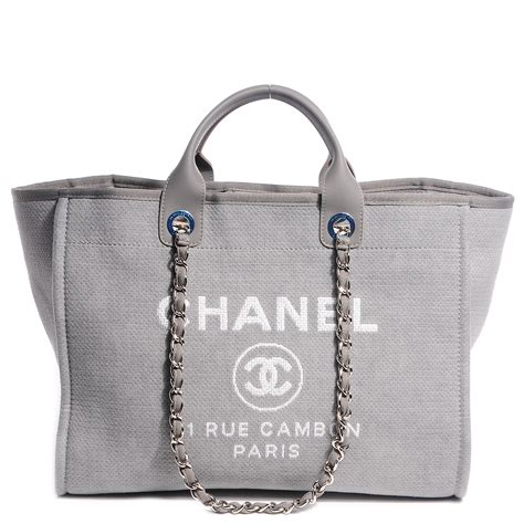 chanel canvas tote small|Chanel handbags large tote bag.